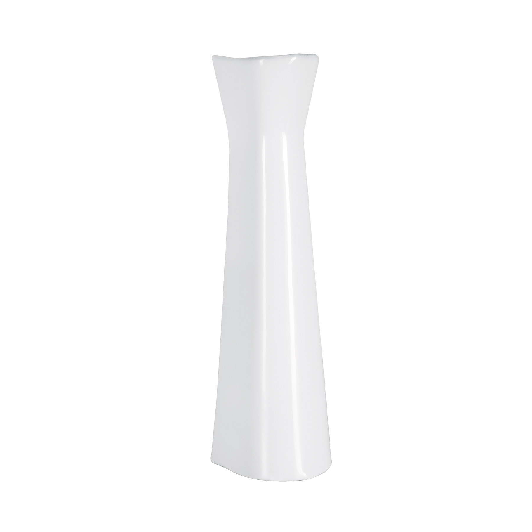 Pedestal de porcelana para lavabo, blanco, FOSET