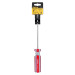 Desarmador plano 1/4 x 6" mango de PVC, PRETUL