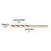 Broca HSS 3/32" Trugold para metal, TRUPER EXPERT