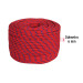 Piola de Polipropileno trenzada, multicolor, 6mm, 1 Kg