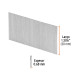 Caja con 10000 clavos calibre 23, 30 mm para CLNE-23, TRUPER