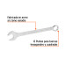 Llave combinada extralarga 1-7/16" x 454 mm de largo, EXPERT