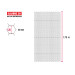 Rollo malla hexagonal cal.20, 1.75x 45m, abertura 38mm, 21kg