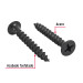 100 pijas 12 x 1-3/4"cabeza plana phillips multiusos