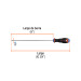 Desarmador de cruz 1/8" x 8" mango Comfort Grip, TRUPER