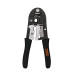 Pinza 8" ponchadora para cables RJ-45, 8 contactos, TRUPER