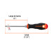 Desarmador plano 3/16" x 6" mango Comfort Grip, TRUPER