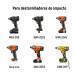 Adaptador para destornilladores impacto, porta puntas 1/4"