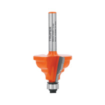 Broca para router, española, 1-1/4", con balero, TRUPER