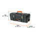 Caja para herramienta 26" industrial con broches metálicos