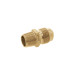 Niple terminal de latón de 1/2" X 3/8", FOSET