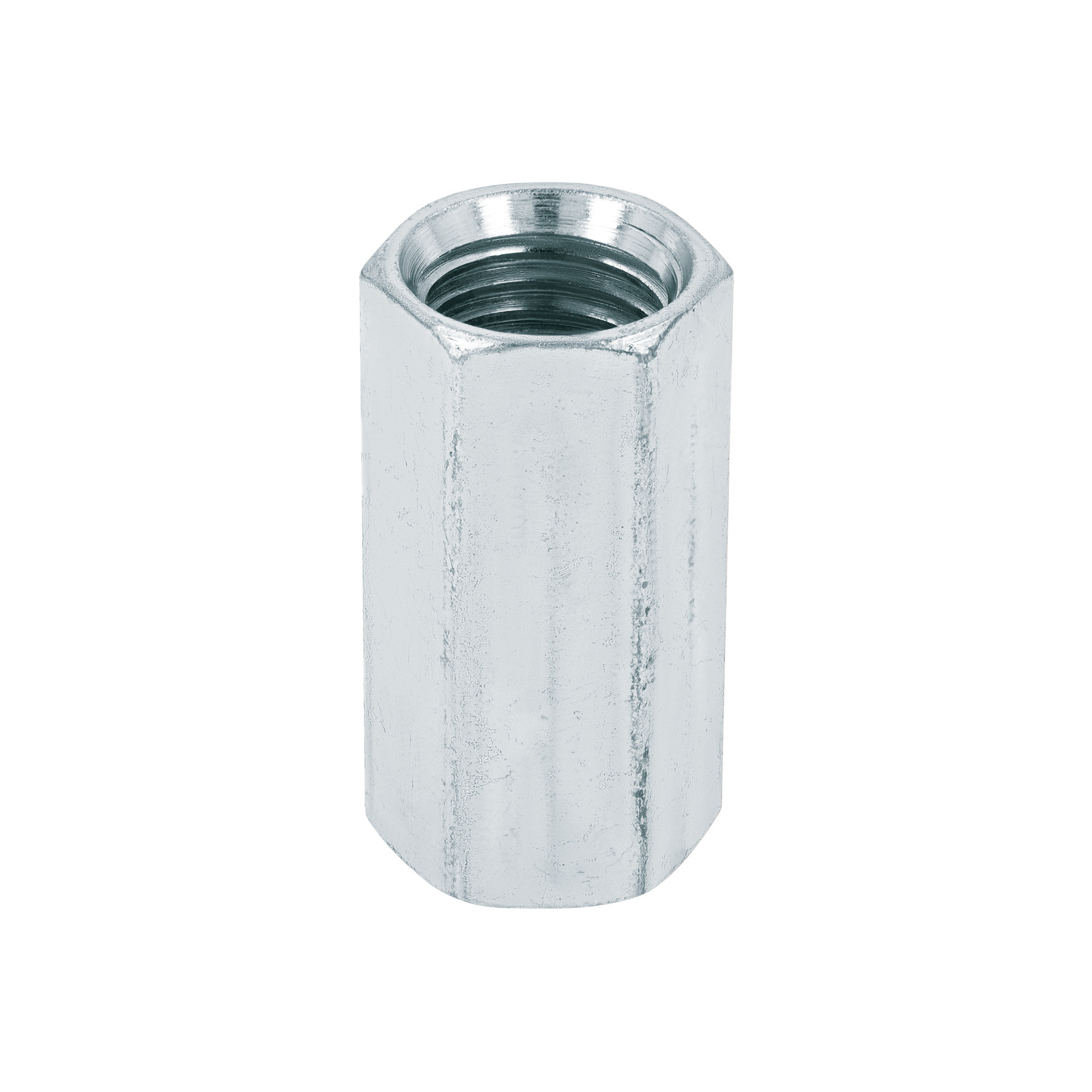 Bolsa con 2 tuercas cople, 1" acero galvanizado , FIERO