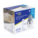 Luminario suburbano con foco LED 40W 6500K y sensor de luz