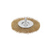 Carda circular 4" alambre grueso para taladro, TRUPER