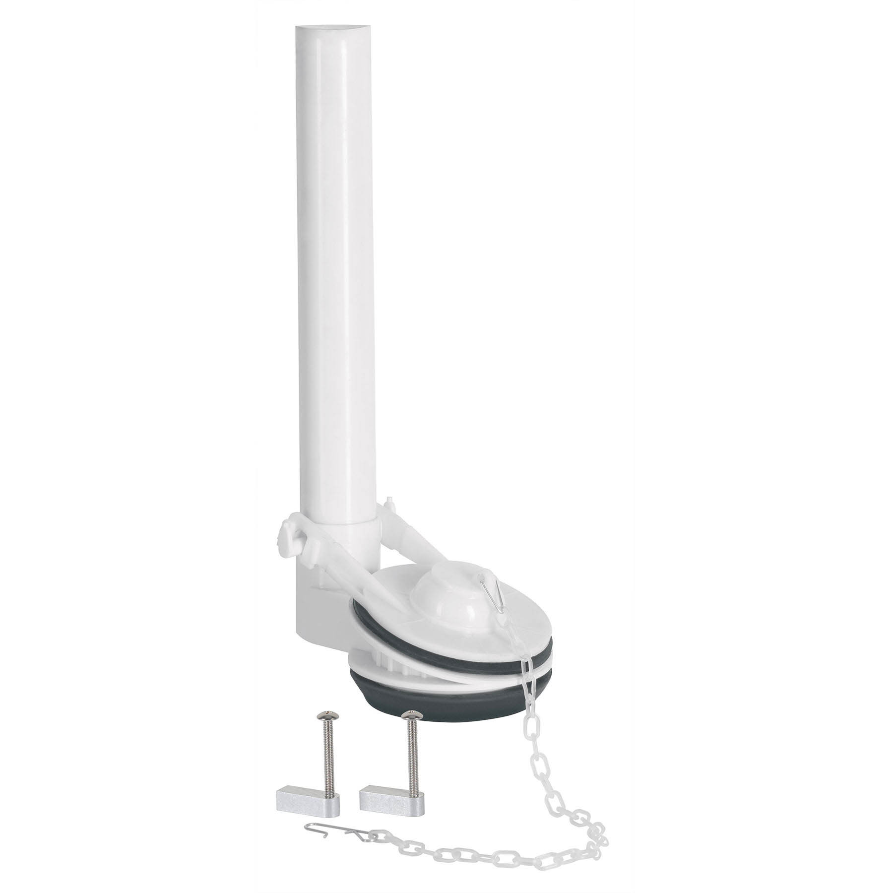 Válvula de descarga 2" para WC de 1pieza, cadena inox, FOSET