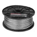 Metro de cable flexible 3/16" de acero 7x19 hilos, 75 m