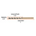 Broca HSS 5/32" Trugold para metal, TRUPER EXPERT