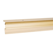 Guardapolvo automático 90 cm dorado, HERMEX