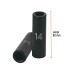 Dado largo cuadro 1/2" de impacto 6 puntas de 14 mm, TRUPER
