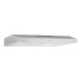 Campana extractora 75cm, empotrable, acero inoxidable, FOSET