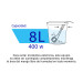 Calentador de inmersión para agua #1 (8 L), 400 W, VOLTECK