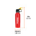 Extintor portátil desechable 300 g, polvo tipo ABC, TRUPER