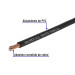Rollo de 100 metros de cable THW CCA 8 AWG negro, BASIC
