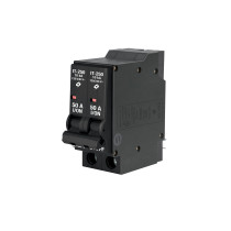Interruptor de 2 polos 50A, enchufable, a granel, VOLTECK