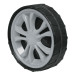 Ensamble de rueda y llanta delantera, 7", TRUPER