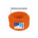 Metro de poliducto 1/2" corrugado flex. c/guía, rollo 50 m