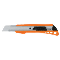 Cutter 25 mm reforzado de plástico con alma metálica, TRUPER