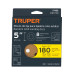 Paquete con 5 discos de lija 5" grano 180, 8 perforaciones