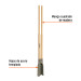 Cavador mangos de madera 48", TRUPER