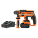 Rotomartillo SDS Plus/destornillador 20V, 2 J, 1 batería 4Ah