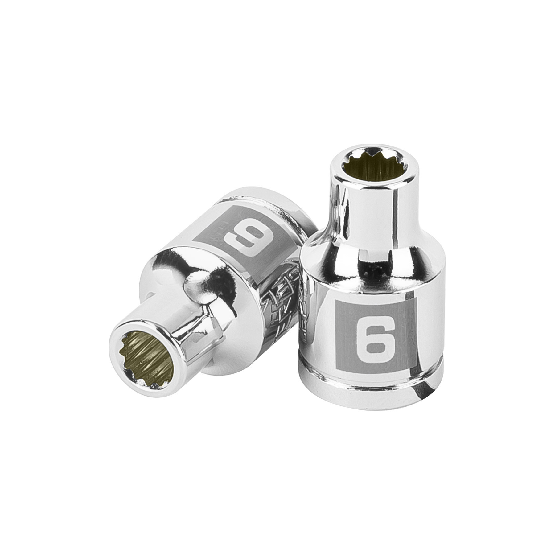 Dado de 6 mm, 12 puntas, cuadro 3/8", TRUPER