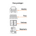 Plastiprotector 5 x 3 m, uso ligero, TRUPER