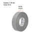 Cinta de aislar de 18 m x 19 mm, gris, TRUPER