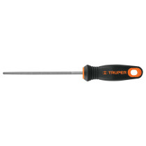 Lima redonda muza 6" con mango Comfort Grip, TRUPER