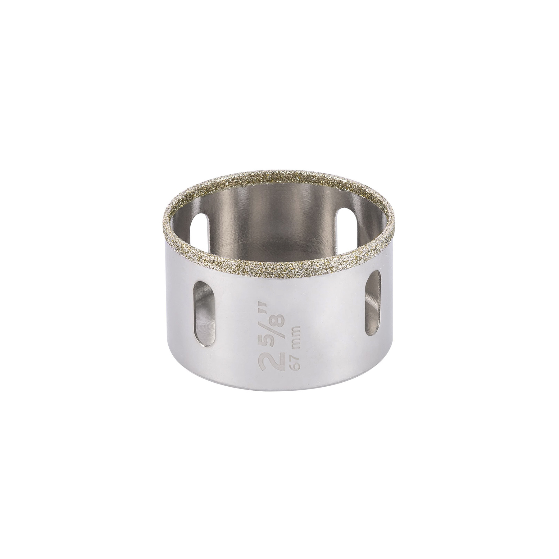 Brocasierra diamante 2-5/8" borde continuo, TRUPER