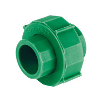 Tuerca unión PPR, plástica, 3/4", FOSET