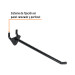 Gancho de plástico para perfocel y para ranurado, 6", TRUPER