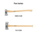 Mango hickory 35" para hacha doble y Pulaski 3-1/2lb, TRUPER