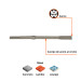 Cincel plano SDS max 1" x 16", TRUPER