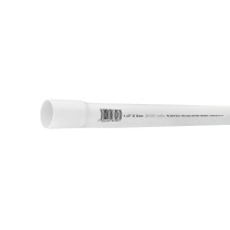 Tubo de 1-1/2" PVC hidráulico RD 26, 3m, 1.2kg, FOSET