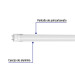 Tubo LED T8 9W G13, 6500K blanca fría, opalino, VOLTECK