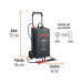 Cargador de baterías 52 A, arrancador de 320A, 12V/24V