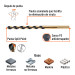 Broca HSS 3/16" Trugold para metal en blíster, EXPERT