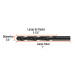 Broca HSS 5/8" Trublack para metal, TRUPER