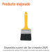 Brocha uso general de 3" con mango de plástico, PRETUL