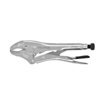 Pinza de presión 10" mordaza curva, TRUPER